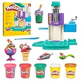 Play-Doh coffret Mes glaces arc-en-ciel avec pâte à