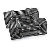 Powerblock Haltère réglable en fonte Noir