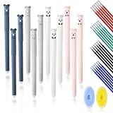 Stylos à Encre Gel Effaçables, lahnao Lot de 12 Stylos