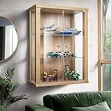 K-Möbel Vitrine murale verre (80x60x25cm) - Fabriqué