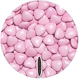 EinsSein 0,5kg Dragees mariage au chocolat cœur médium