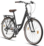 Licorne Bike Violetta Premium City Bike 24,26 et 28