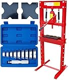 CARMAX Presse hydraulique d'atelier, 12 T, avec kit