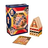 KAPLA Baril AUTOMNE 200 planchettes colorées (orange,