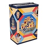 KAPLA Baril Estival 200 planchettes colorées (Bleu,