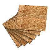 Pannello OSB3 mm 9 dim: 60 x 60 cm (pz. 8)