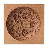 Moule à biscuits de cuisine en bois, outil de gaufrage