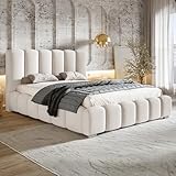 MOTIVENA Grand Cadre de Lit Bubble 180x200, avec Sommier