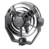 HELLA Ventilateur - Turbo - 12V - 6.5W - noir - Câble: