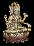 Figurine de dieux hindous - Brahma - assis sur une