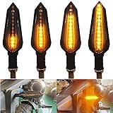 Greluma 4 Pièces Moto 12 LED Clignotants Indicateurs
