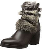 MANAS Bottes courtes Brugge pour femme, Marron T Moro