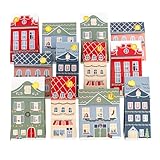 Papierdrachen Calendrier de l'Avent de ville de Noël