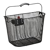 relaxdays Panier de vélo Avant, Amovible, Montage &
