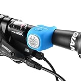 ROCKBROS Sonnettes Électrique Vélo, Klaxon Vélo Électronique,