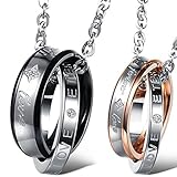 OIDEA Bijoux Acier Inoxydable Homme Femme 2 Pendentif