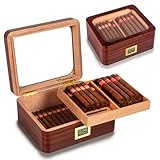 Marvero Cave à cigares, cigares en bois de cèdre espagnol,
