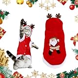 Costumes Noël pour Animaux,Vetement Chien Noel avec