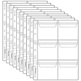 Lot de 60 pages de poche pour pièces de monnaie – 6