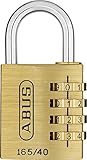 Abus 35020 Cadenas à combinaison 165/40 mm Or