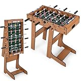 HOMASIS Football de baby-foot pliant en bois, football