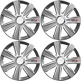 Sakura GTXCARBON14 Jantes Lot de 4 Ajustement Universel,