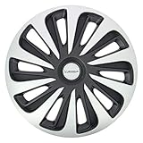 MICHELIN 009122 4 Enjoliveurs de Roues, 3D Black Edition,