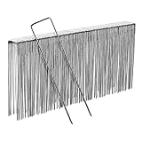 Flandria 100 agrafes Paillage Acier Galva Inoxydable