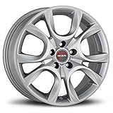 Mak Torino Argent 7 x 17 Et35 4 x 98 hub Alésage 58.1