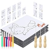 Lot de 3 aiguilles à picoter pour enfants de 3 ans