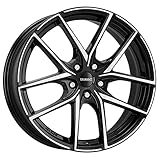 CERCHIO IN LEGA DEZENT TO dark 8x19 5x108 ET 45 BLACK/POLISHED