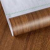 TOTIO Film adhésif en grain de noyer - Marron - 40