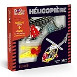 Hélicoptère: un livret + une maquette