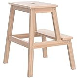 IKEA BEKVAM Marchepied, hêtre, 50 cm