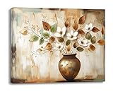 Piy Painting Art Mural En Toile De Fleurs, Tableaux