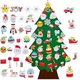 Sapin de Noël en feutre pour enfants, sapin de Noël