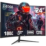 Z-Edge Ecran PC Gamer Incurvé 24'' 180 Hz/165 Hz/144