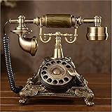 Résine imitation cuivre style vintage rotatif rétro