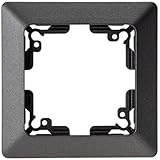 MILOS Cadre simple pour prises, interrupteurs et boîtes