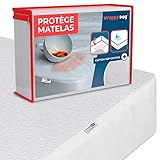 WRAPPYBAG Protège Matelas Imperméable 140 x 190 cm