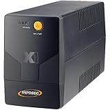 Infosec X1 EX-500 Onduleur 500 VA 2 Prises Schuko/FR