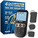 4 en 1 – Unité DIY & Tens & EMS & Massage Stimulateur