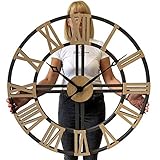 FLEXISTYLE EKO Design Originale Horloge Murale Geante