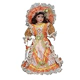 pistro Poupée miniature en porcelaine de 40,6 cm –