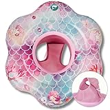 EDWEKIN® Bouée de natation pour bébé sirène, siège