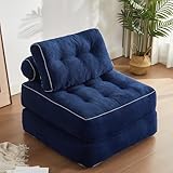 Litbird Canapé Lit 4-en-1 Pliable – Fauteuil Convertible,