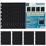 Pochettes de timbres postaux – 12 feuilles/24 pages