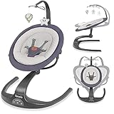 LIONELO Rina balancelle et transat 2en1 – télécommande,