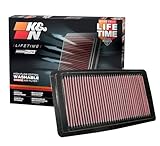 K&N Filtre à air de remplacement compatible avec Honda