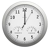 bonVIVO Timerider Horloge Murale Radio-Pilotée Ultra-Précise,